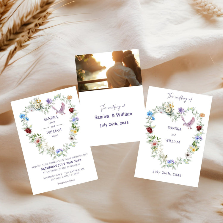 Elegant FabCelebrations collection showcasing editable templates for weddings, parties, holidays, and all of life’s special celebrations.