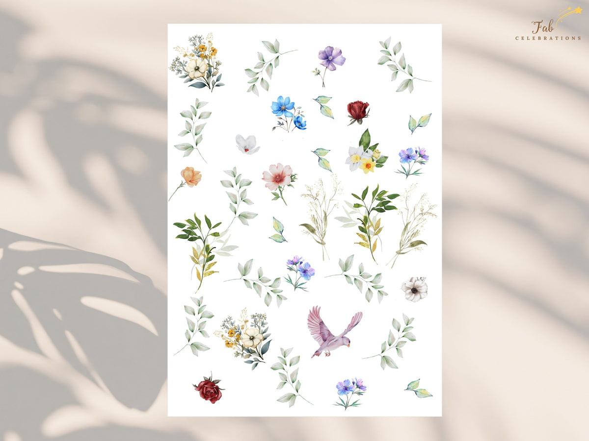 Boho Heart Wedding Invitations — Editable Canva RSVP Cards Set