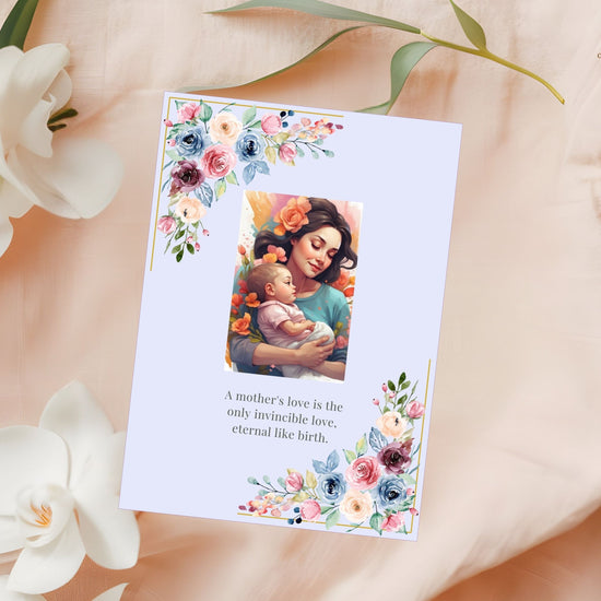Mother’s Day Quote Card video preview showcasing printable floral greeting cards with blush watercolor-inspired florals, elegant pastel typography, and graceful feminine Mother’s Day styling.