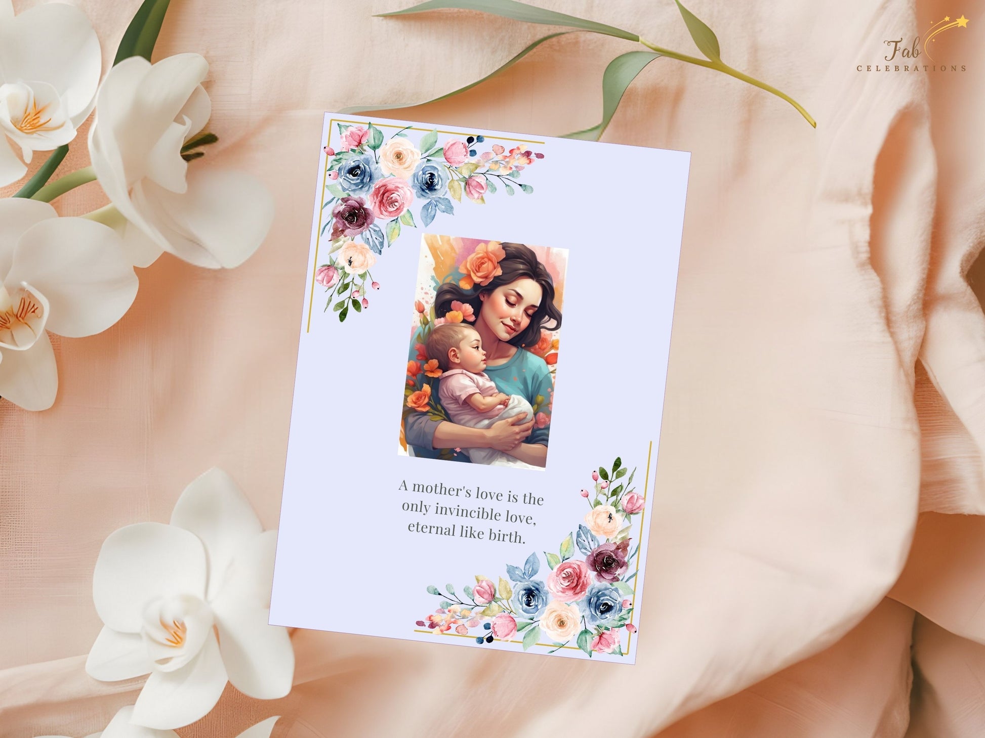 Mother’s Day Quote Card video preview showcasing printable floral greeting cards with blush watercolor-inspired florals, elegant pastel typography, and graceful feminine Mother’s Day styling.