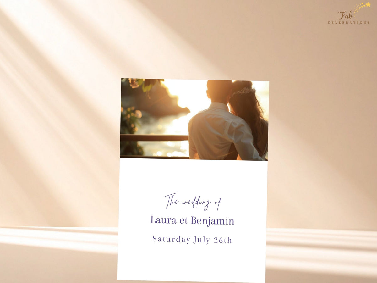 Wedding Invitation Set — Editable Pink Rose Canva Templates Collection