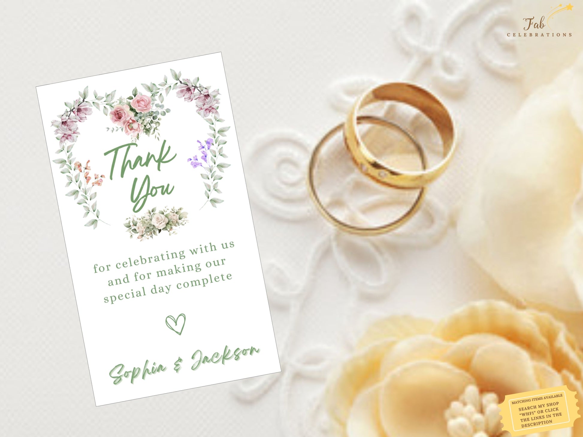 Romantic Wedding Invitations Set featuring black and gold layouts with delicate roses, editable online to match the style and emotion of your special celebration.